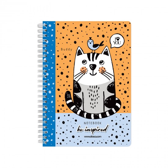 тефтерче Be Inspired 80 гр. 80 листа A5 (14.8*21 cm), Buddy