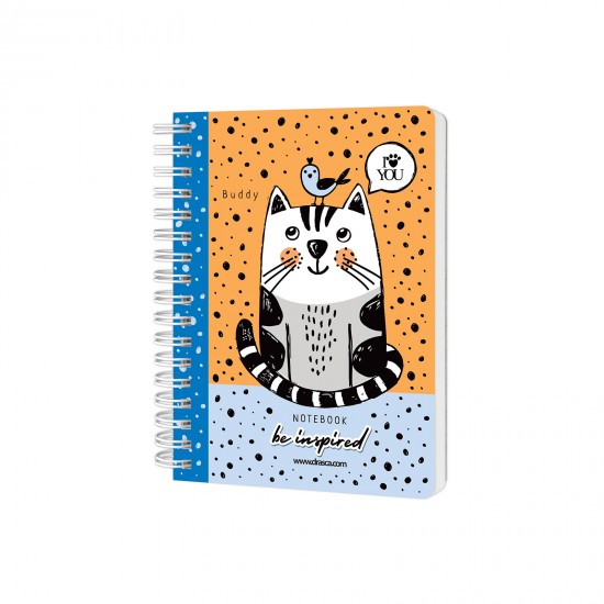 тефтерче Be Inspired 80 гр. 80 листа A6 (10.5*14.8 cm), Buddy