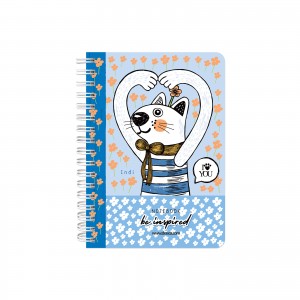 тефтерче Be Inspired 80 гр. 80 листа A6 (10.5*14.8 cm), Indi