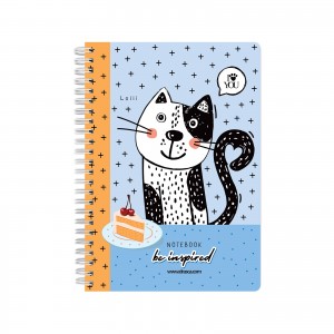 тефтерче Be Inspired 80 гр. 80 листа A5 (14.8*21 cm), Lolli