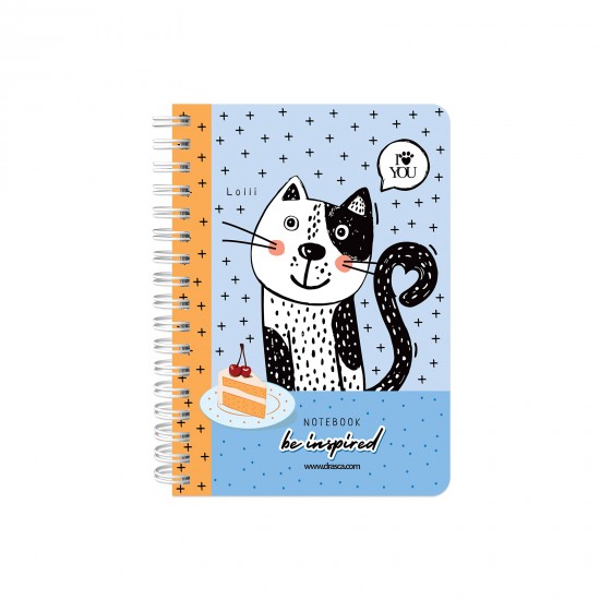 тефтерче Be Inspired 80 гр. 80 листа A6 (10.5*14.8 cm), Lolli