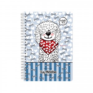 тефтерче Stay PAWsitive 80 гр. 80 листа A5 (14.8*21 cm), Bandit