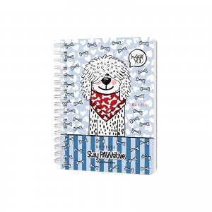 тефтерче Stay PAWsitive 80 гр. 80 листа A6 (10.5*14.8 cm), Bandit