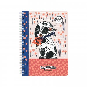 тефтерче Stay PAWsitive 80 гр. 80 листа A5 (14.8*21 cm), Tuli