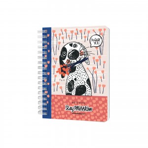 тефтерче Stay PAWsitive 80 гр. 80 листа A6 (10.5*14.8 cm), Tuli