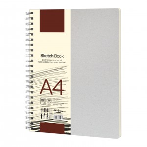 'Sketch book' спирала А4 (21*29.7 cm) 80 листа кремава хартия 120 g