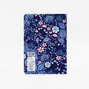 тетрадка Floral Notes A5, 40 листа редове, Красотата на нощта