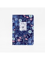 тетрадка Floral Notes A5, 40 листа редове, Красотата на нощта