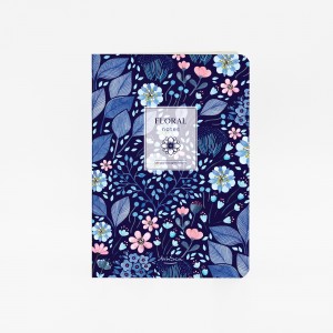 тетрадка Floral Notes A5, 40 листа редове, Красотата на нощта