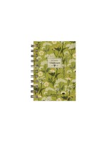 тефтерче Wildflowers 80 гр. 120 листа A6 (10.5*14.8 cm), зелен фон