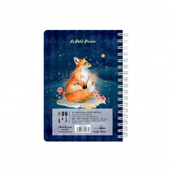 'Having a lovely time' A6 (10.5*14.8 cm) 60 листа 120g The Little Prince