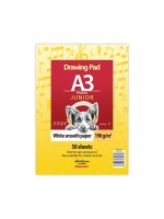скицник Drawing pad Junior лепен 190g, 50 листа, А3 (29.7*42 cm)