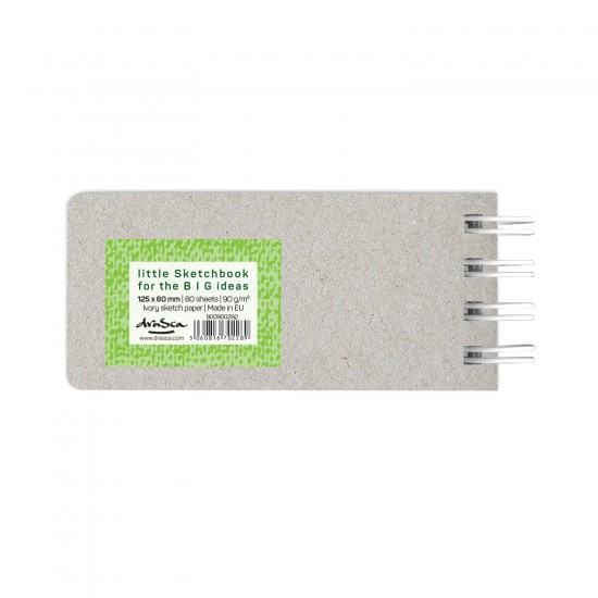'Little sketchbook for the Big Ideas' 6*12.5 cm 80 листа 90 g N292
