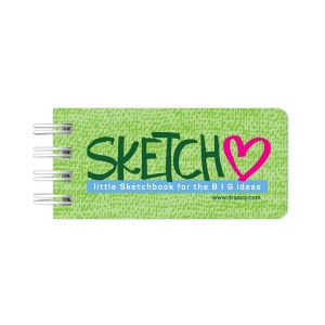 'Little sketchbook for the Big Ideas' 6*12.5 cm 80 листа 90 g N292