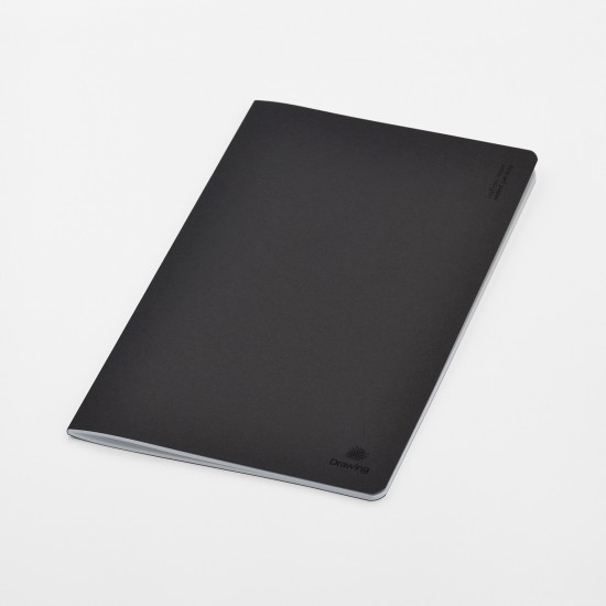 скицник Open Mind Drawing, white paper 140g 24 листа, A4 Coffee Brown