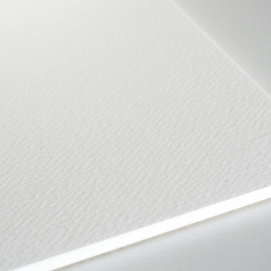 'Aquarelle Rough 300' лепен A4 (21*29.7 cm) 12 листа натурално бял картон 300 g 35% памук