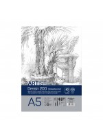 'Artist S.Boykinov drawing pad Dessin 200' лепен A5 (14.8*21 cm) 40 листа 200 g