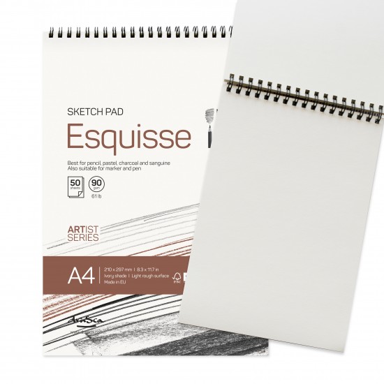 'Esquisse sketch pad' спирала A4 (21*29.7 cm) 50 листа 90 g