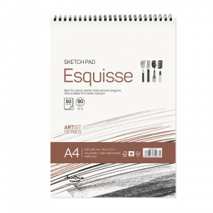 'Esquisse sketch pad' спирала A4 (21*29.7 cm) 50 листа 90 g