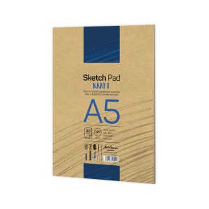 'Sketch Pad Kraft' лепен A5 (14.8*21 cm) 20 листа крафт хартия 120 g