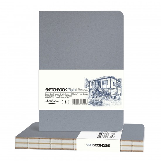 'Plain Селска къща' 14.5*21 cm, 96 листа