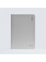 тетрадкa Open Notes кремава хартия 100g, A5 40 листа, чисти листи, сива корица