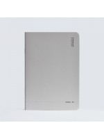 тетрадкa Open Notes кремава хартия 100g, A5 40 листа, точки, сива корица