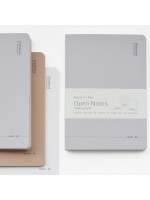 тетрадкa Open Notes кремава хартия 100g, к-кт 3бр A5 40 листа, микс